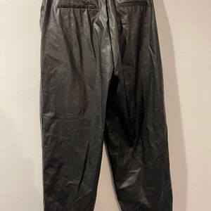 H&M size 8 leather pants